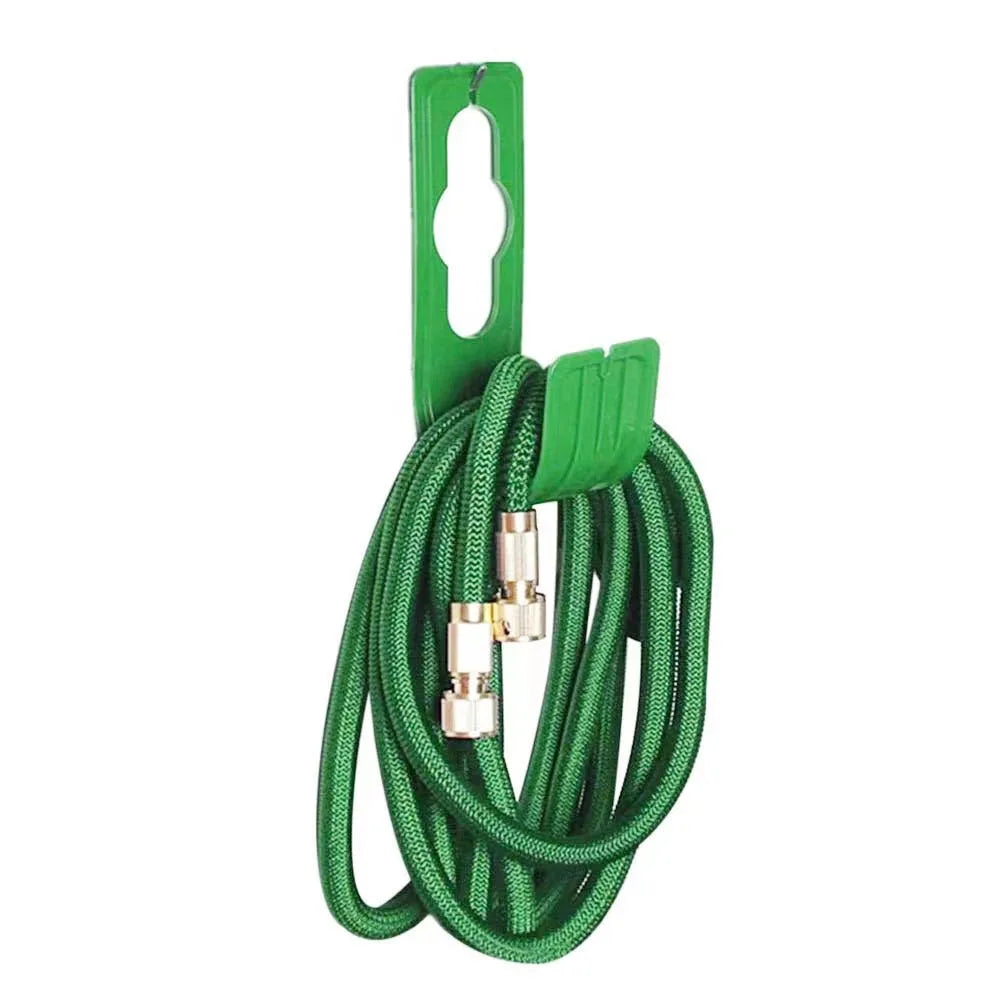 Soporte de Pared para Manguera de Jardín - Organizador Resistente