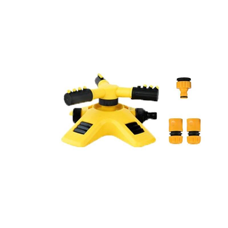 Aspersor Automático 360° para Jardín – Riego de Gran Cobertura para Césped y Áreas Grandes