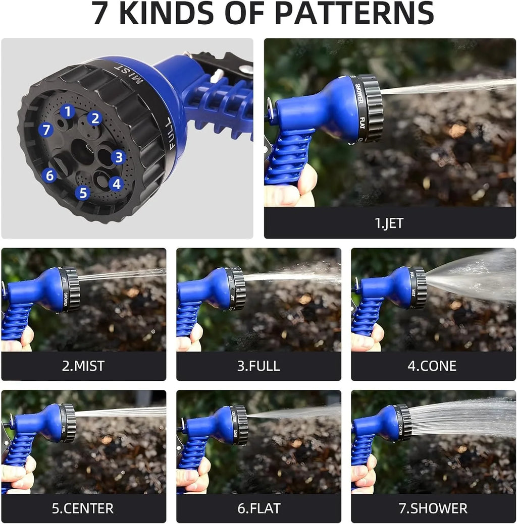 Manguera Mágica Expandible con Pistola de 7 Chorros